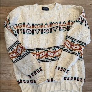 Vintage 100% cotton Lands End sweater